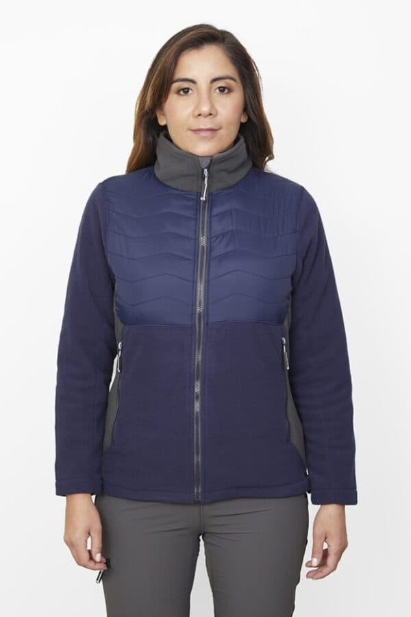 Polar con Taslan Alonso Azul Mujer