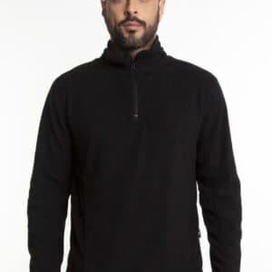 Polar Medio Cierre Clasic Negro