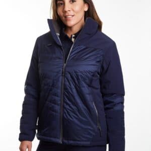 Parka Acolchada Isabel Mujer Azul