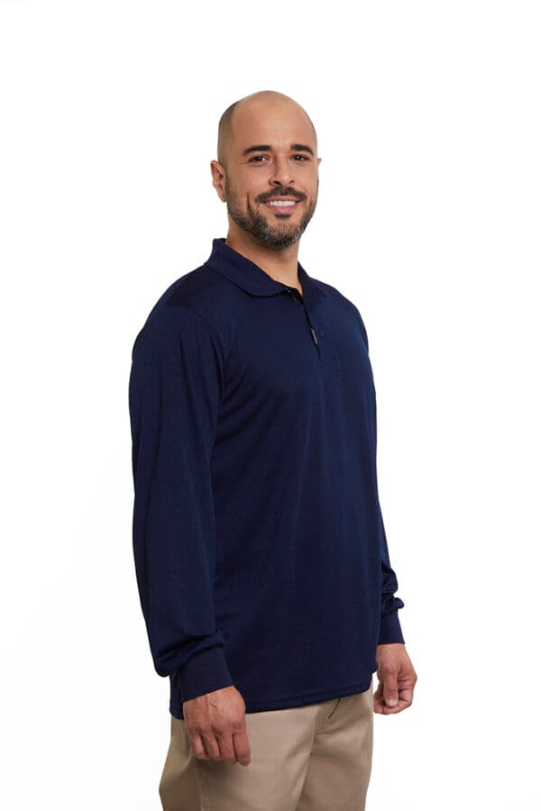 Polera Dryfit Joseph Azul