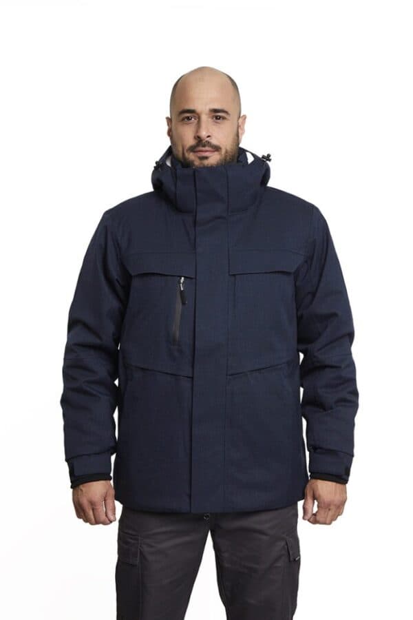 Parka con Chiporro Wilder Azul