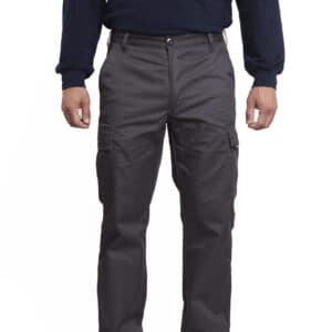 Pantalón Unisex Cargo Gris