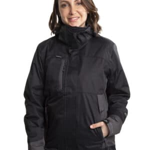 PARKA GEORGE NEGRA MUJER