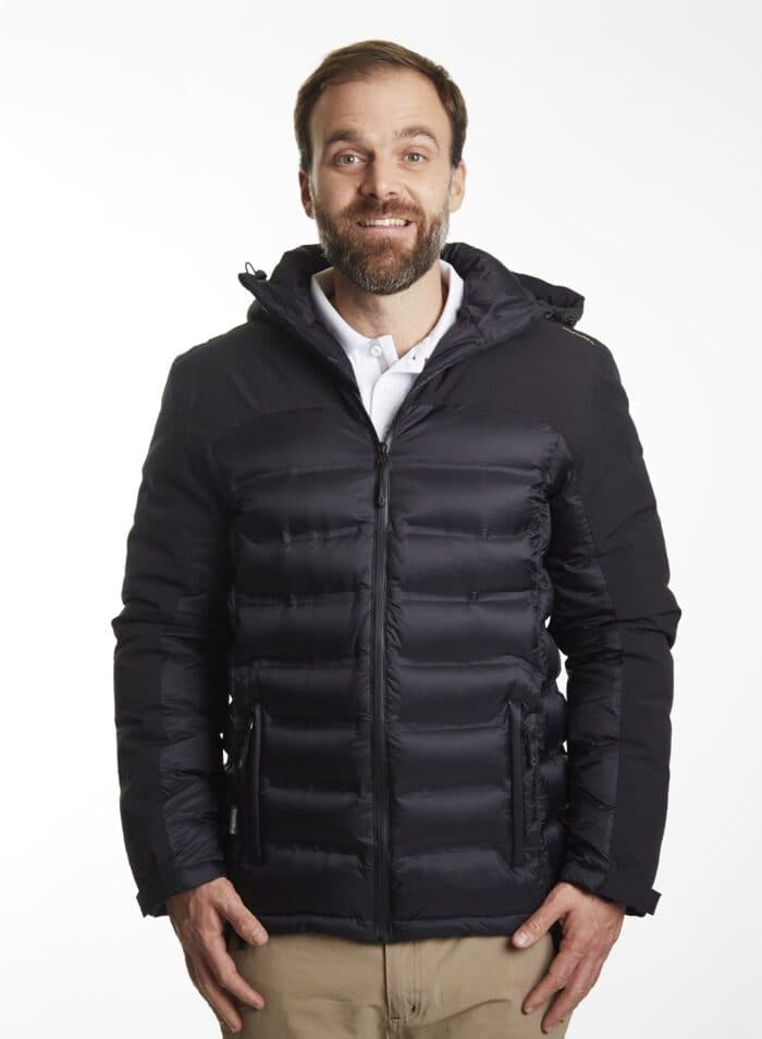 Parka Pluma Arnold Negro