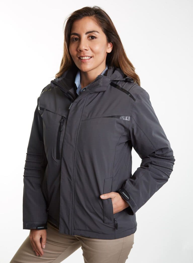 Parka Spandex Moto Gris