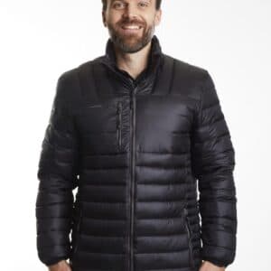 Parka Pluma Malaga Negro