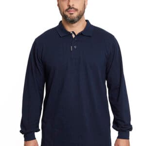 Polera Piqué 100% Cotton Azul