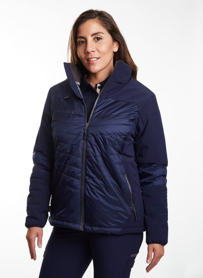 Parka Acolchada Isabel Mujer Azul