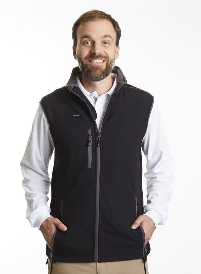Chaqueta Softshell Vest Negro